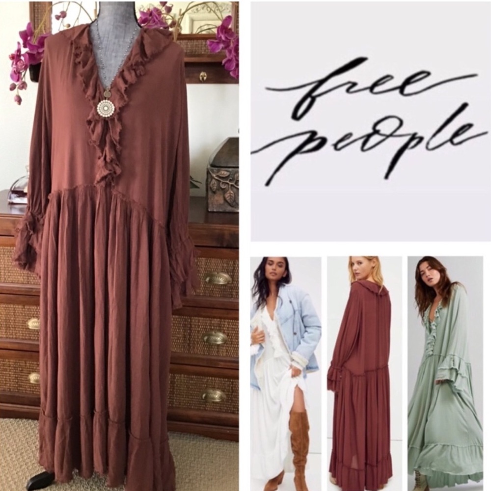 Free People Sweet Darlin Maxi Dress.  NWT.